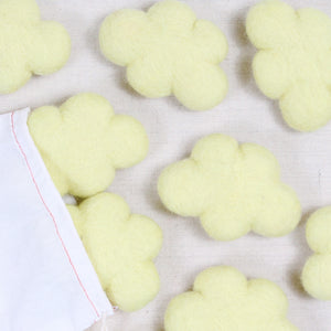 Felt Clouds in Butter