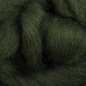 Evergreen Corriedale Roving, 1oz