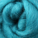 Peacock Corriedale Roving, 1oz