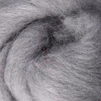 gray wool roving, grey wool roving, Corriedale roving