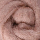 Latte Corriedale Roving, 1oz