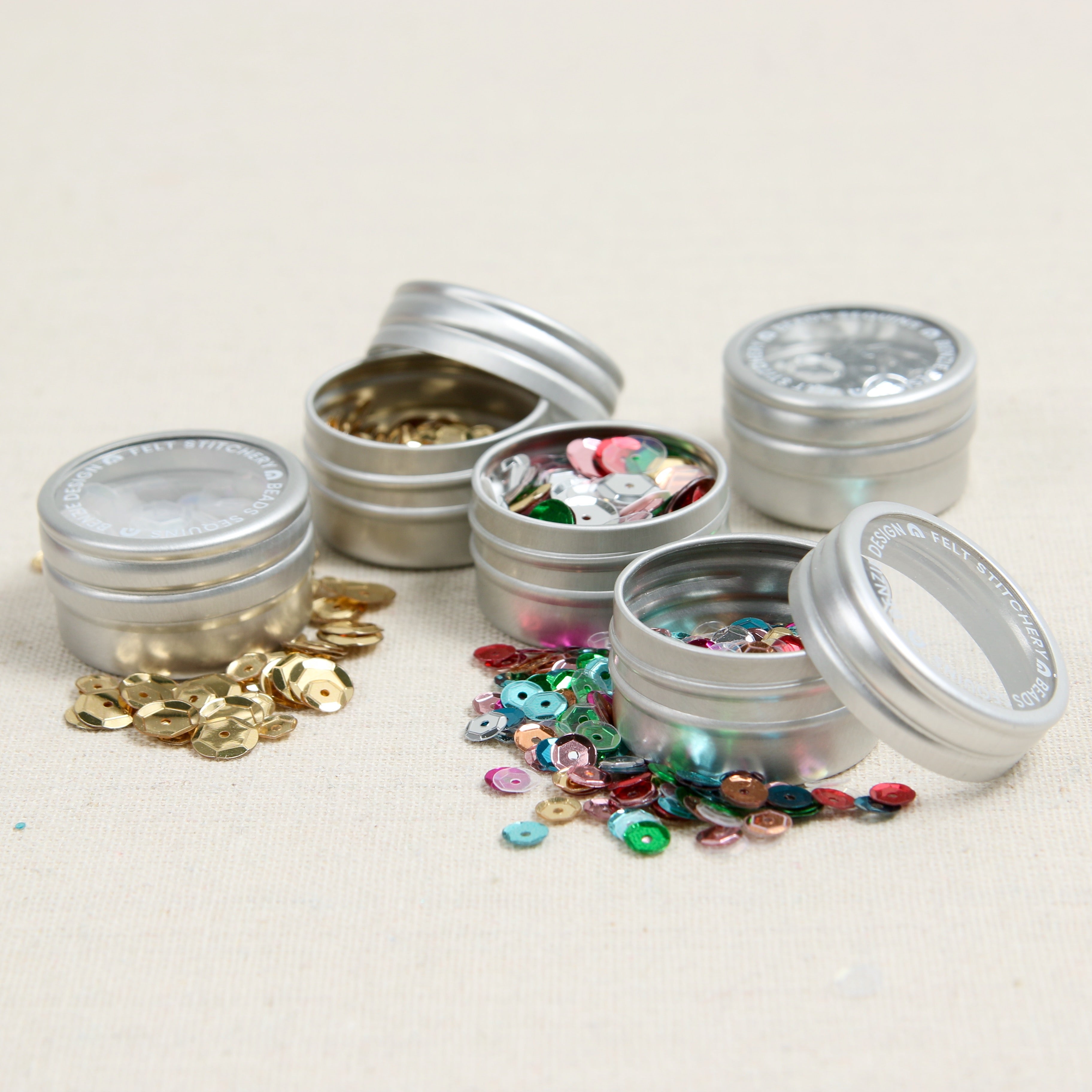 Cupped Sequins, Iridescent