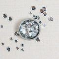 Cupped Sequins, Silver