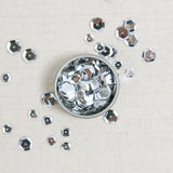 Cupped Sequins, Silver
