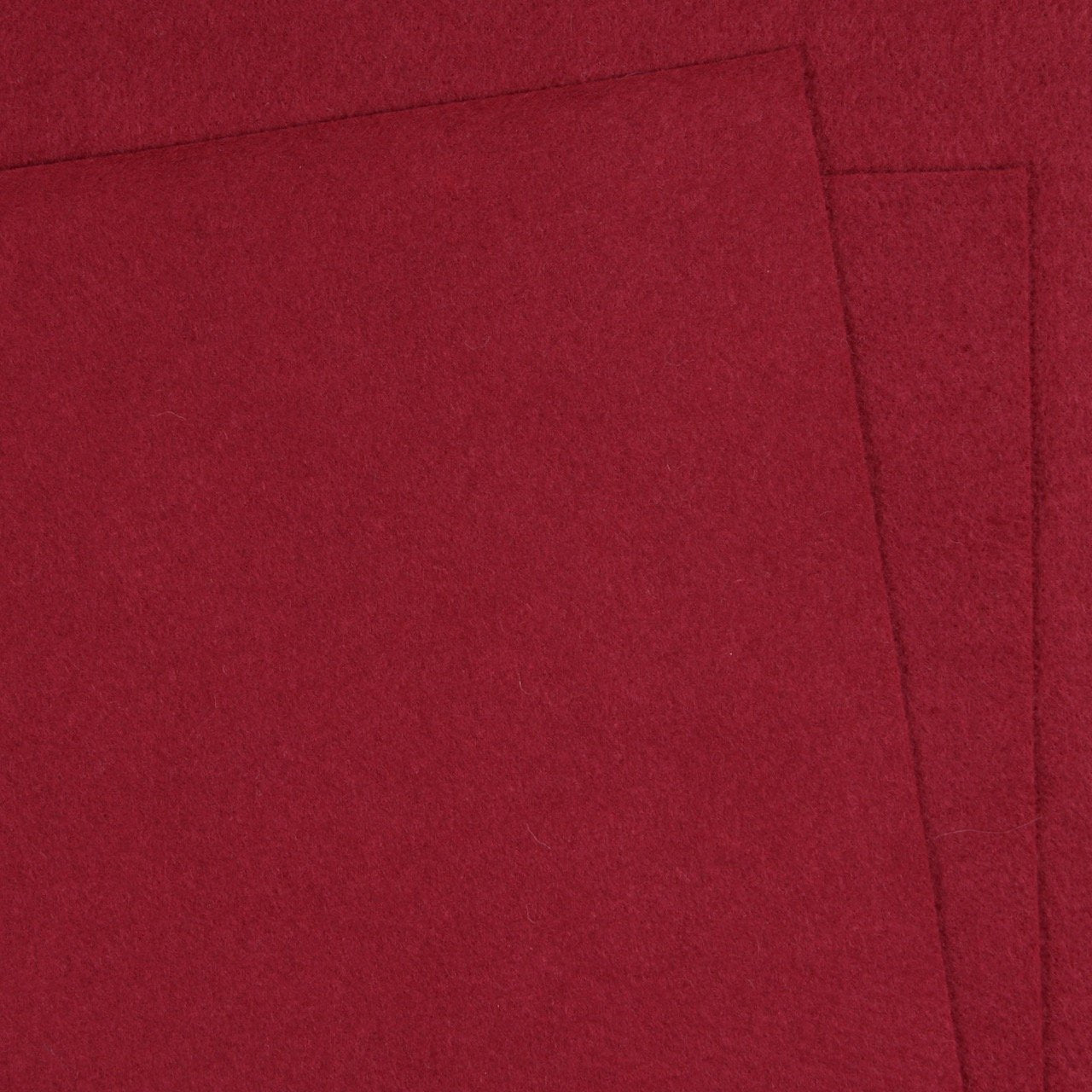Cranberry Wool Blend Felt