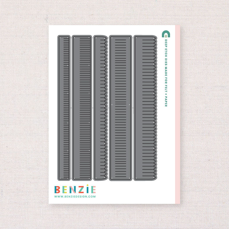 Floral Fringe, Deep Etch Die