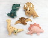 Dinosaurs Felt Pattern