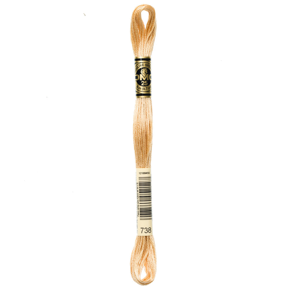 DMC Embroidery Floss, Brown Palette