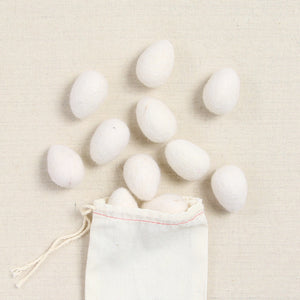 Small Eggs, White