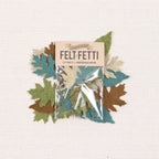 Felt-fetti Fall Leaves, die cut shapes