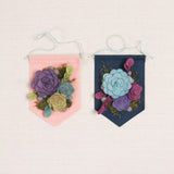 Big Felt-fetti Banners, die cut shapes