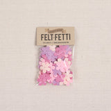 Felt-fetti Dainty Blossoms, die cut shapes