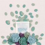 Felt-fetti Ovals, die cut shapes