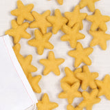 Felt Stars in Mustard