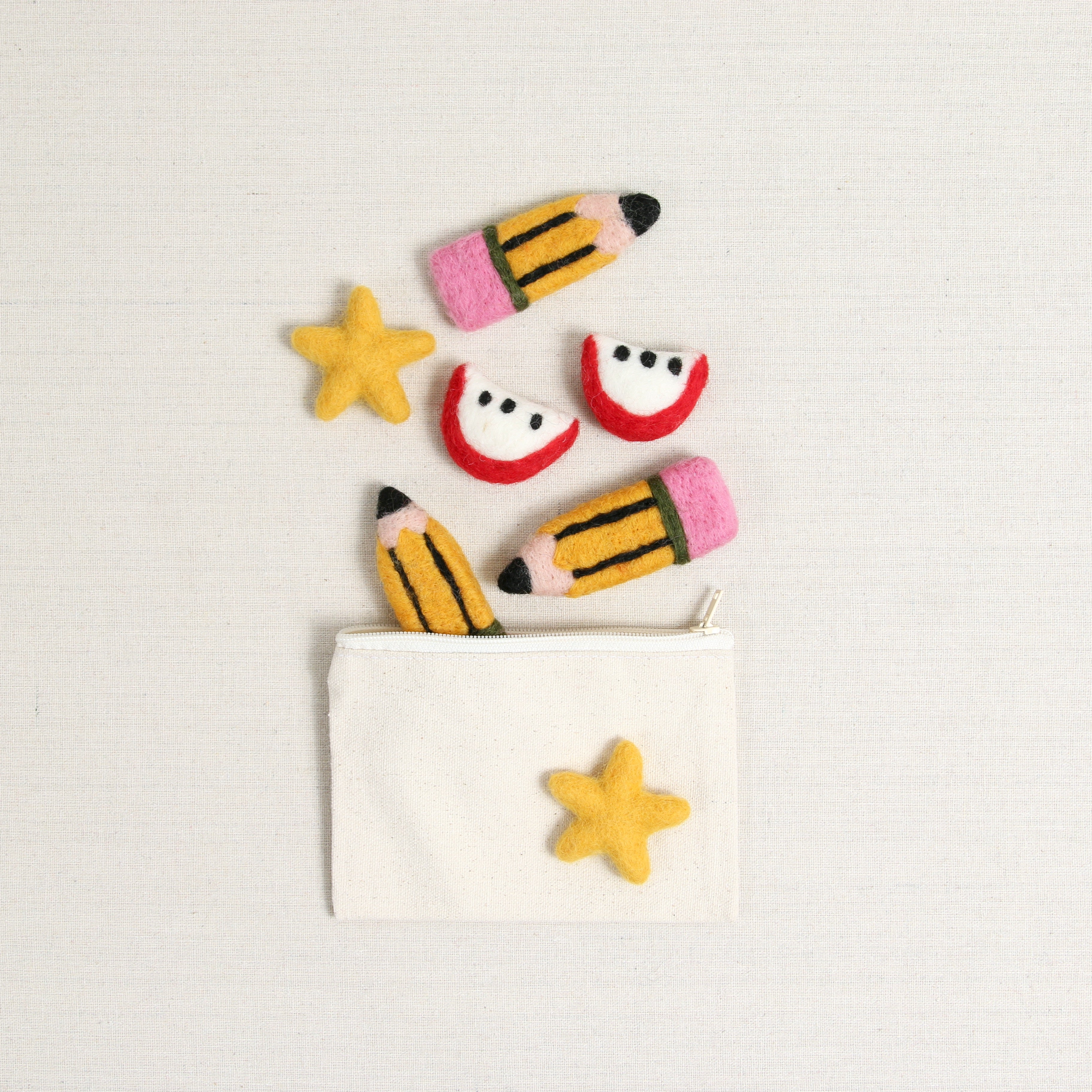 Felt Pencils, Yellow