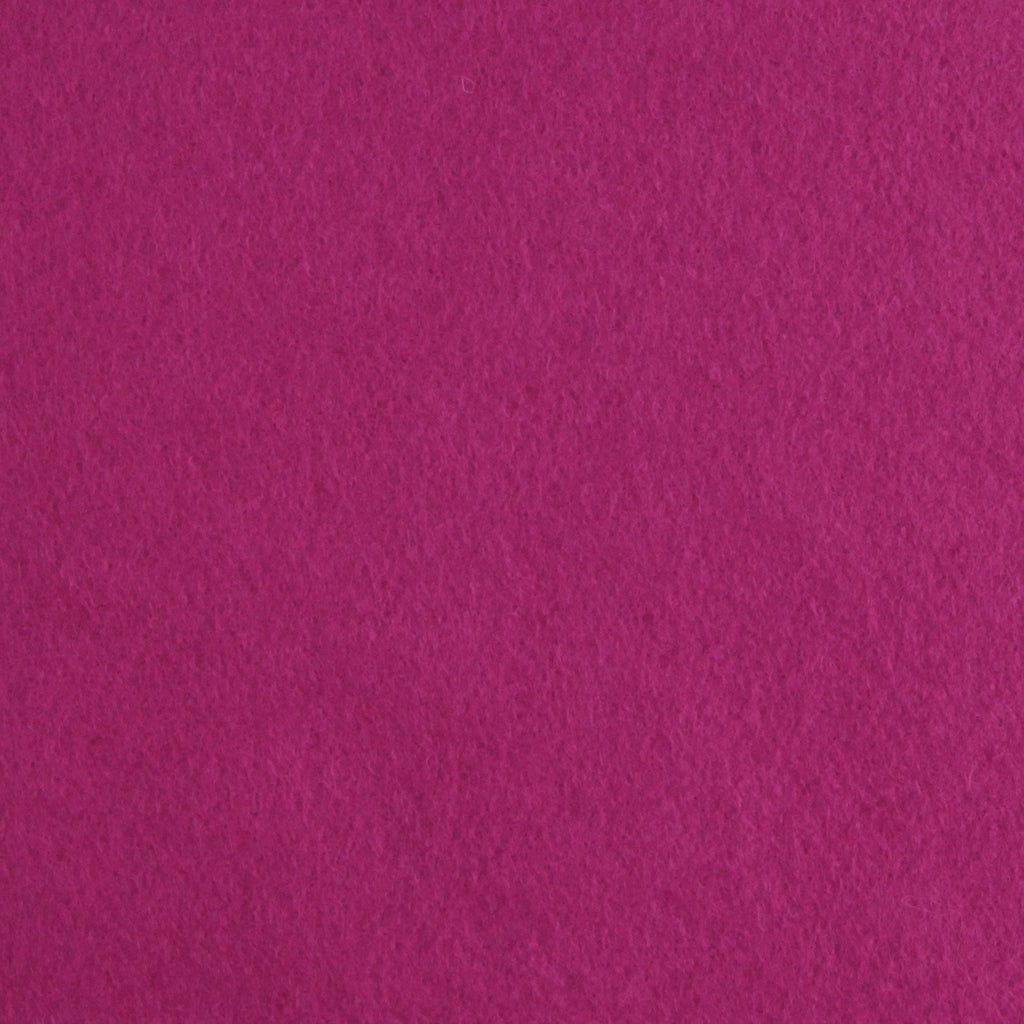 Fuchsia Wool Blend Felt