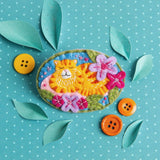 Ginger Cat Brooch Felt Kit