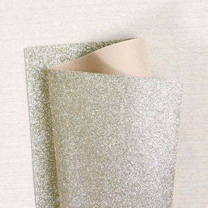 white gold glitter felt, gold glitter felt