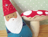 Gnome + Santa Doll Felt Pattern