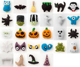 halloween countdown calendar, sugar house shop, halloween felt craft