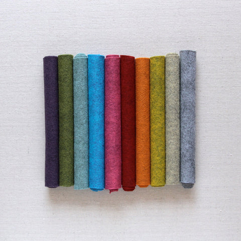 Moss Wool Blend Felt – Benzie Design