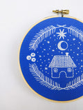 Holiday Home Embroidery Kit