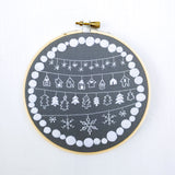 Cozy Holiday Embroidery Kit