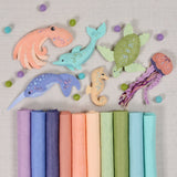 Sea Creatures Felt Pattern