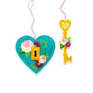 Key To Your Heart DIY Ornament Kit