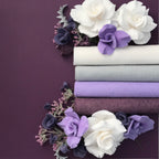 White Wool Blend Felt