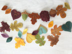 Autumn Leaves Felt Pattern