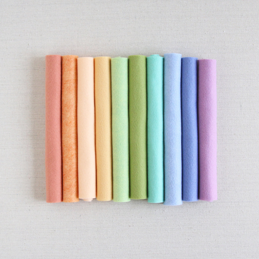 Sky Wool Blend Felt