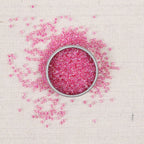 Metallic Sequins or Beads: Magenta
