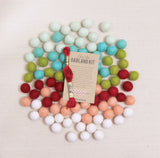 Merry Modern Wool Felt Balls, Limited Edition