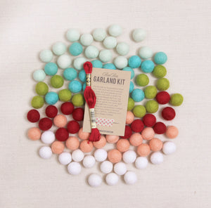 Merry Modern Wool Felt Balls, Limited Edition