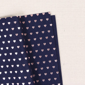 Metallic Blush Heart Felt