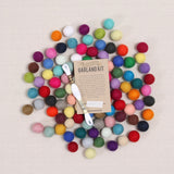 Acorn Brown Felt Balls