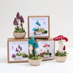 Mushroom Needle Felting Kits -Wholesale