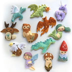 Mythical Creatures Felt Pattern