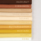 Ochre Wool Blend Felt