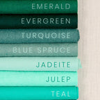 Turquoise Wool Blend Felt