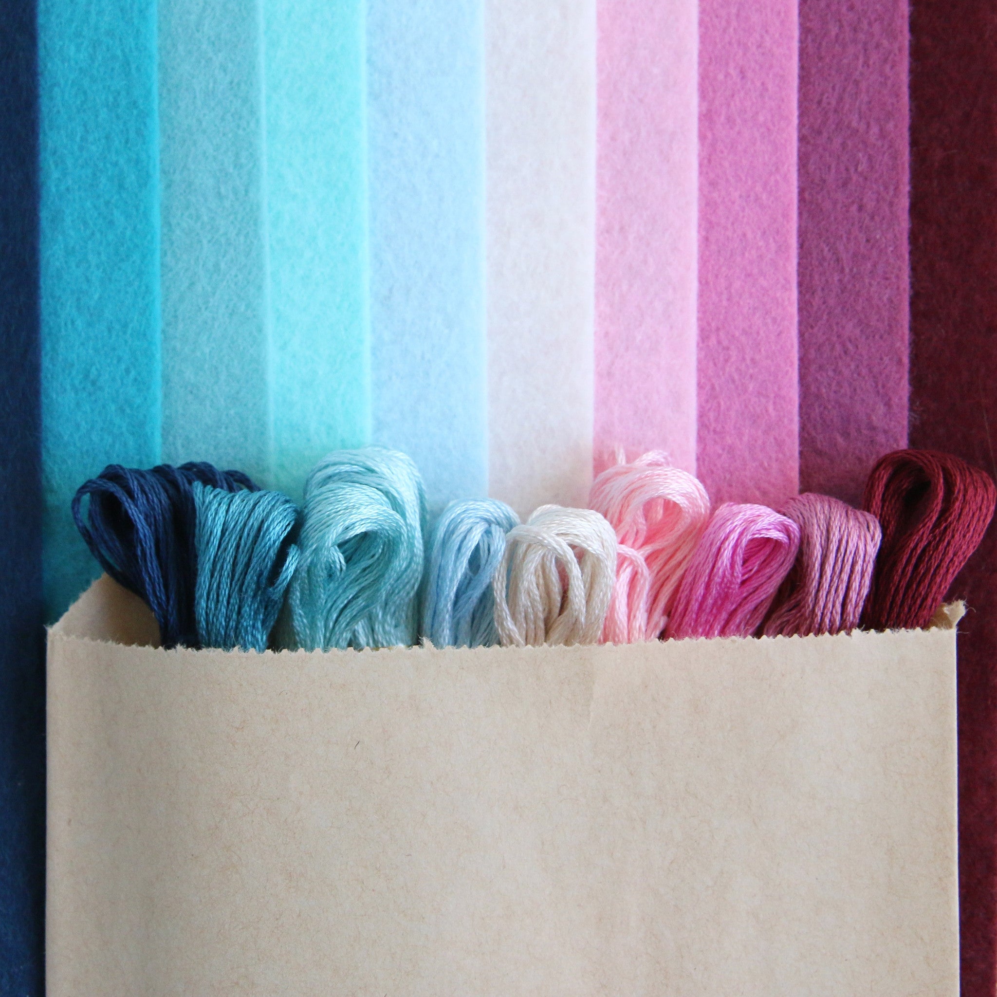 Icicle Wool Blend Felt