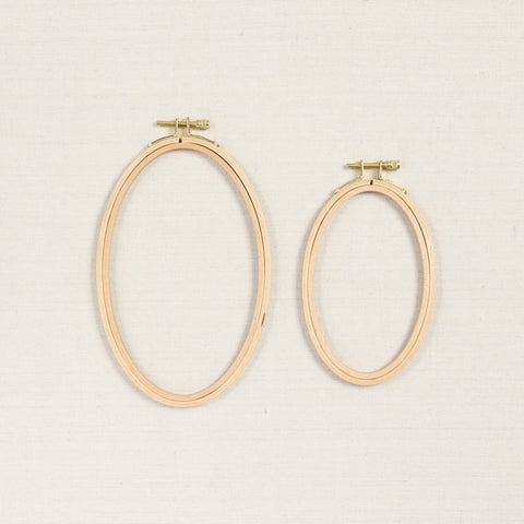 Oval Embroidery Hoops – Benzie Design