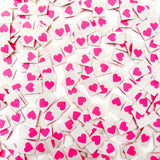 Pink Hearts, Woven Labels