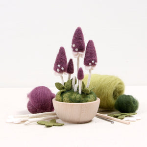 Needle Felting Kit, Pixie Parasol