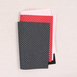 Polka Dot Felt, Cherry Red