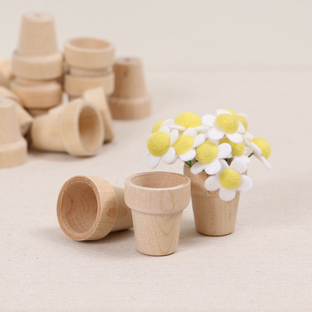 Wood Pots
