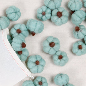 Pumpkin Felted Shapes, Swan