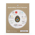 Pysanky Egg - Embroidery Stitch Sampler