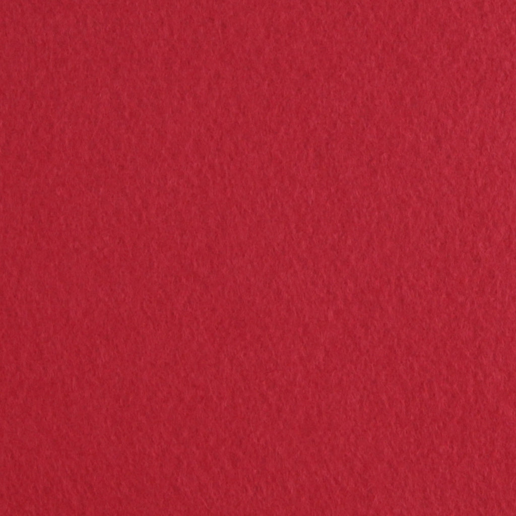 Red Wool Blend Felt